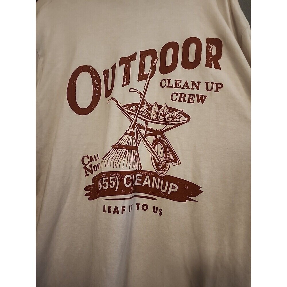 Where I'm From Outdoor Clean Up Crew‎ 2XL NWT New Cr60 Excellent T-SHIRT Soft